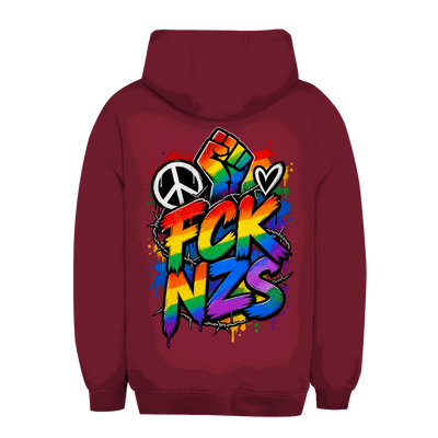 Unisex Oversize Hoodie - FCK NZS Art Print | Division420®