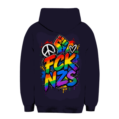 Unisex Oversize Hoodie - FCK NZS Art Print | Division420®