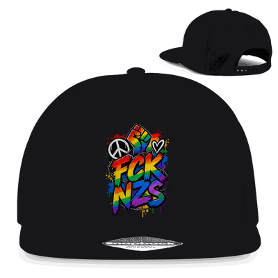 Snapback Rapper Cap - FCK NZS Art Print | Division420®