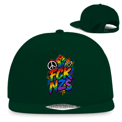 Snapback Rapper Cap - FCK NZS Art Print | Division420®