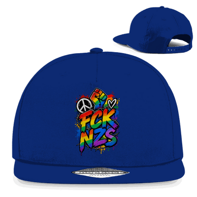 Snapback Rapper Cap - FCK NZS Art Print | Division420®