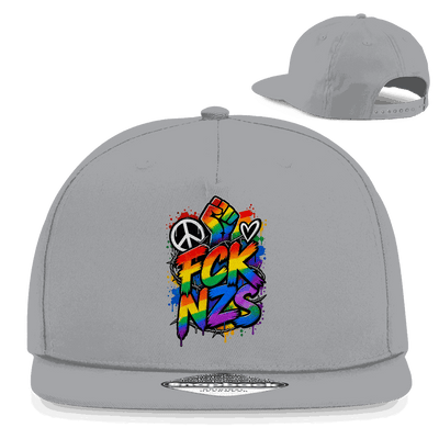 Snapback Rapper Cap - FCK NZS Art Print | Division420®