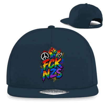 Snapback Rapper Cap - FCK NZS Art Print | Division420®