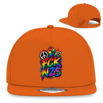 Snapback Rapper Cap - FCK NZS Art Print | Division420®