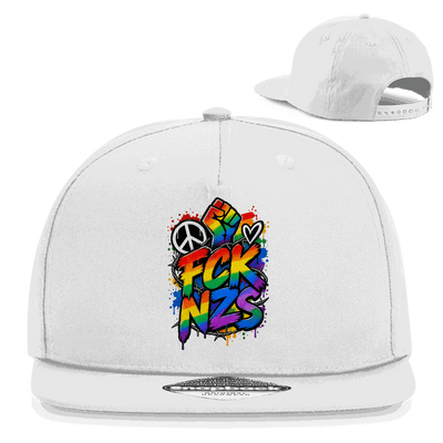 Snapback Rapper Cap - FCK NZS Art Print | Division420®