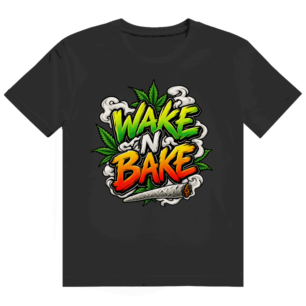 Heavy Cotton T-Shirt - Wake N Bake | Division420®