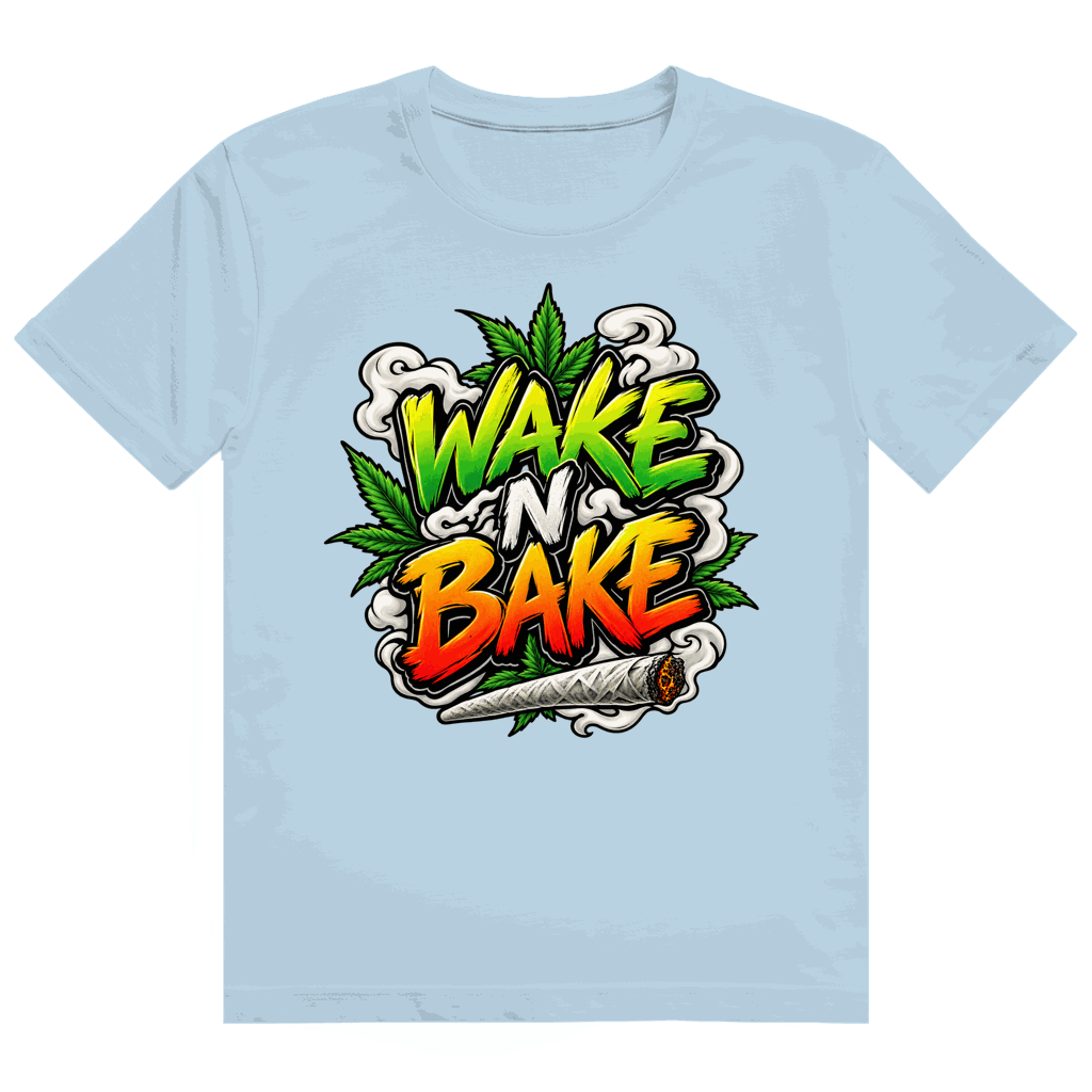 Heavy Cotton T-Shirt - Wake N Bake | Division420®