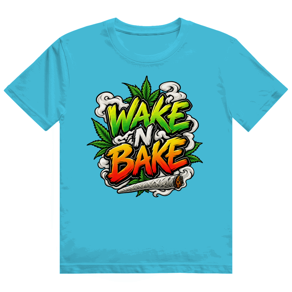 Heavy Cotton T-Shirt - Wake N Bake | Division420®