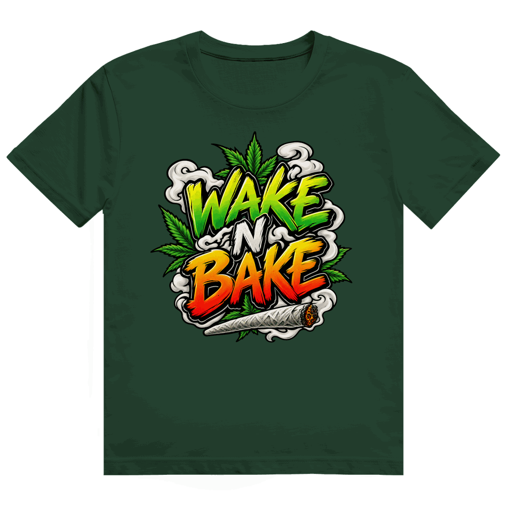 Heavy Cotton T-Shirt - Wake N Bake | Division420®