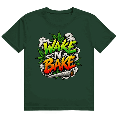 Heavy Cotton T-Shirt - Wake N Bake | Division420®