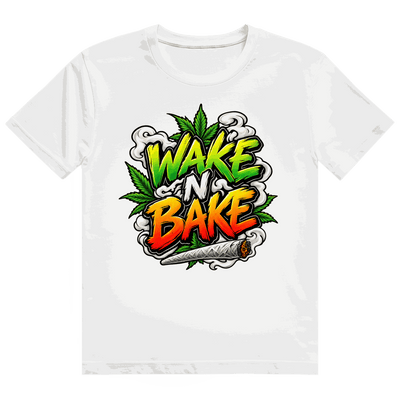 Heavy Cotton T-Shirt - Wake N Bake | Division420®