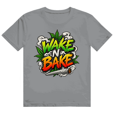 Heavy Cotton T-Shirt - Wake N Bake | Division420®