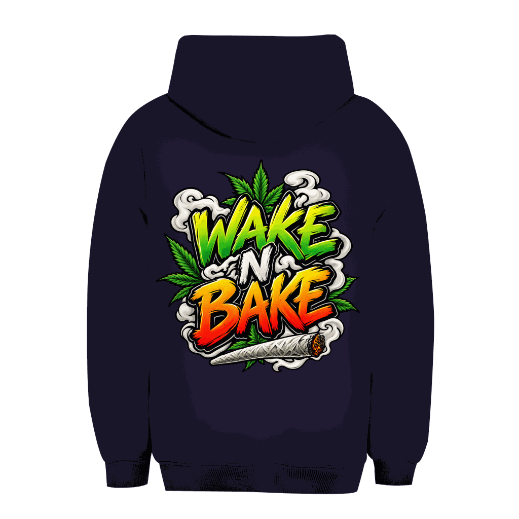 Unisex Oversize Hoodie - Wake N Bake | Division420®