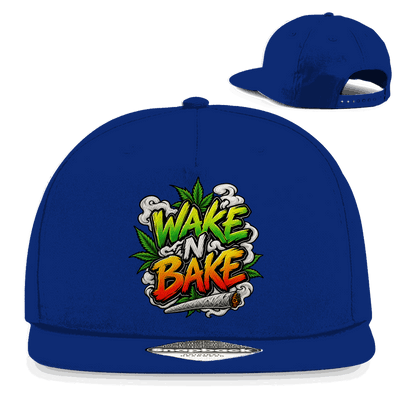 Snapback Rapper Cap - Wake N Bake | Division420®