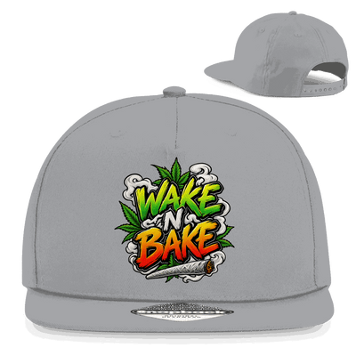 Snapback Rapper Cap - Wake N Bake | Division420®