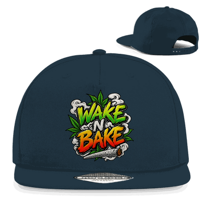 Snapback Rapper Cap - Wake N Bake | Division420®