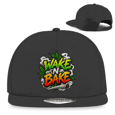 Snapback Rapper Cap - Wake N Bake | Division420®
