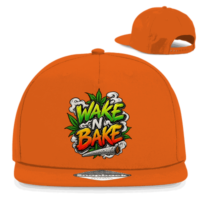 Snapback Rapper Cap - Wake N Bake | Division420®