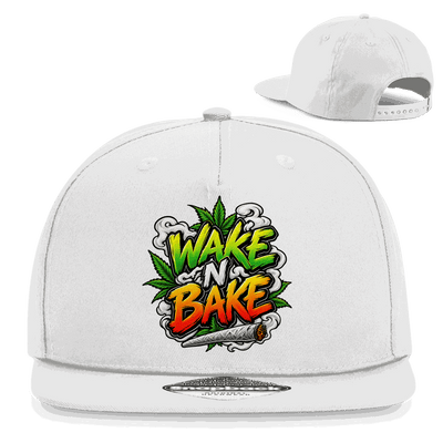 Snapback Rapper Cap - Wake N Bake | Division420®
