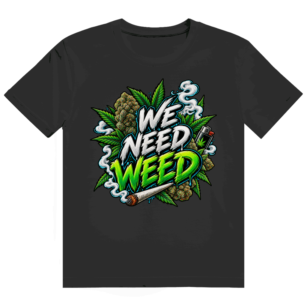 Heavy Cotton T-Shirt - We need Weed | Division420®