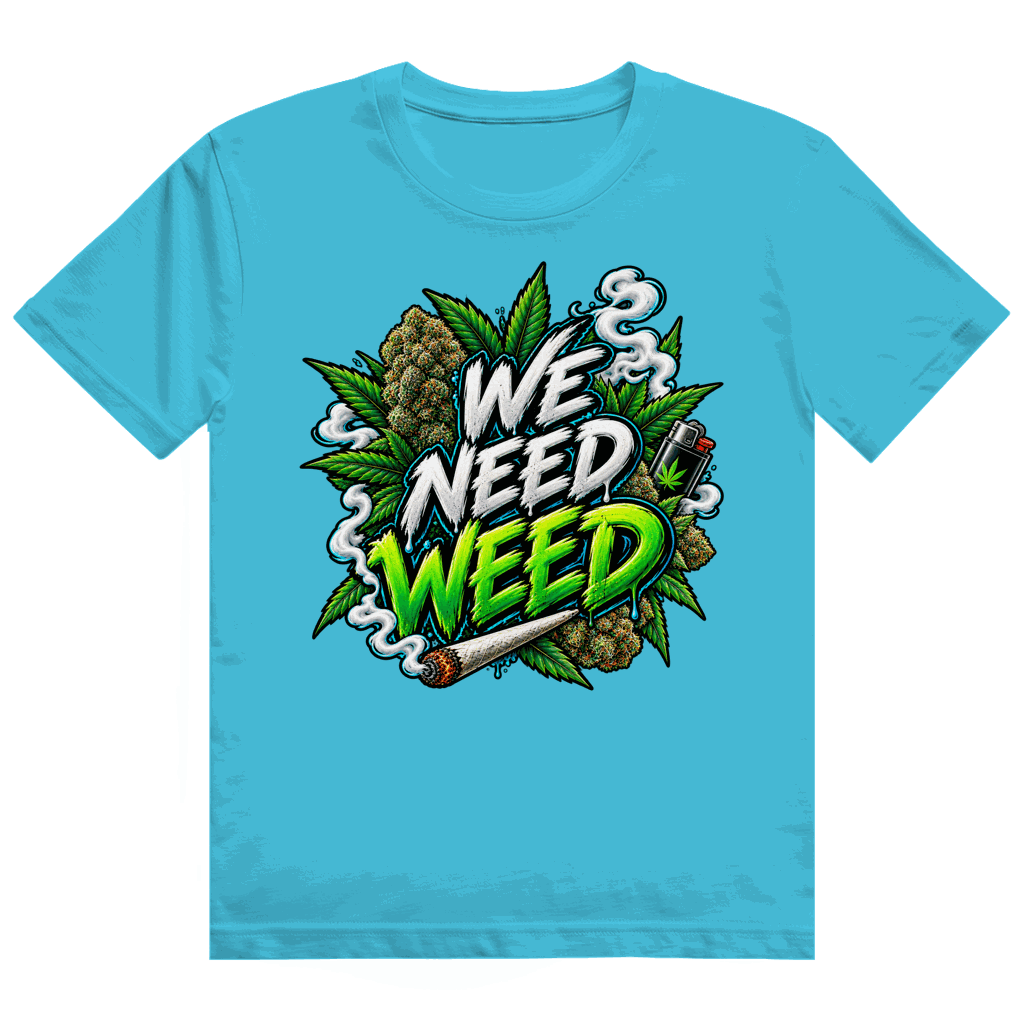 Heavy Cotton T-Shirt - We need Weed | Division420®