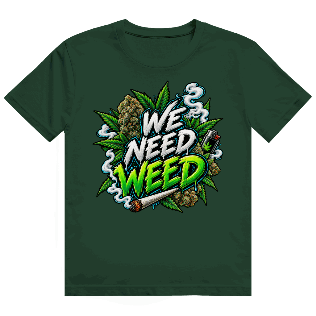 Heavy Cotton T-Shirt - We need Weed | Division420®