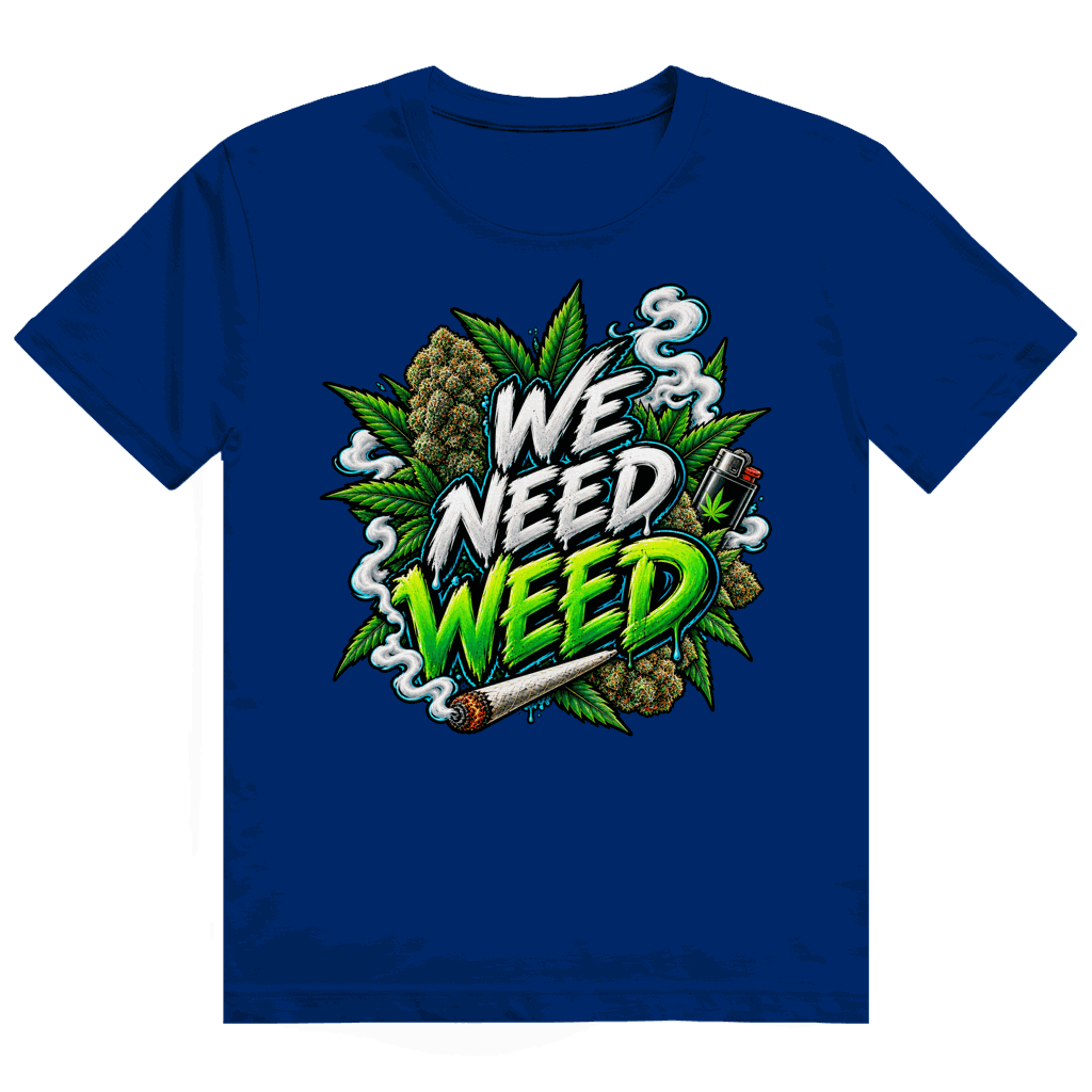 Heavy Cotton T-Shirt - We need Weed | Division420®
