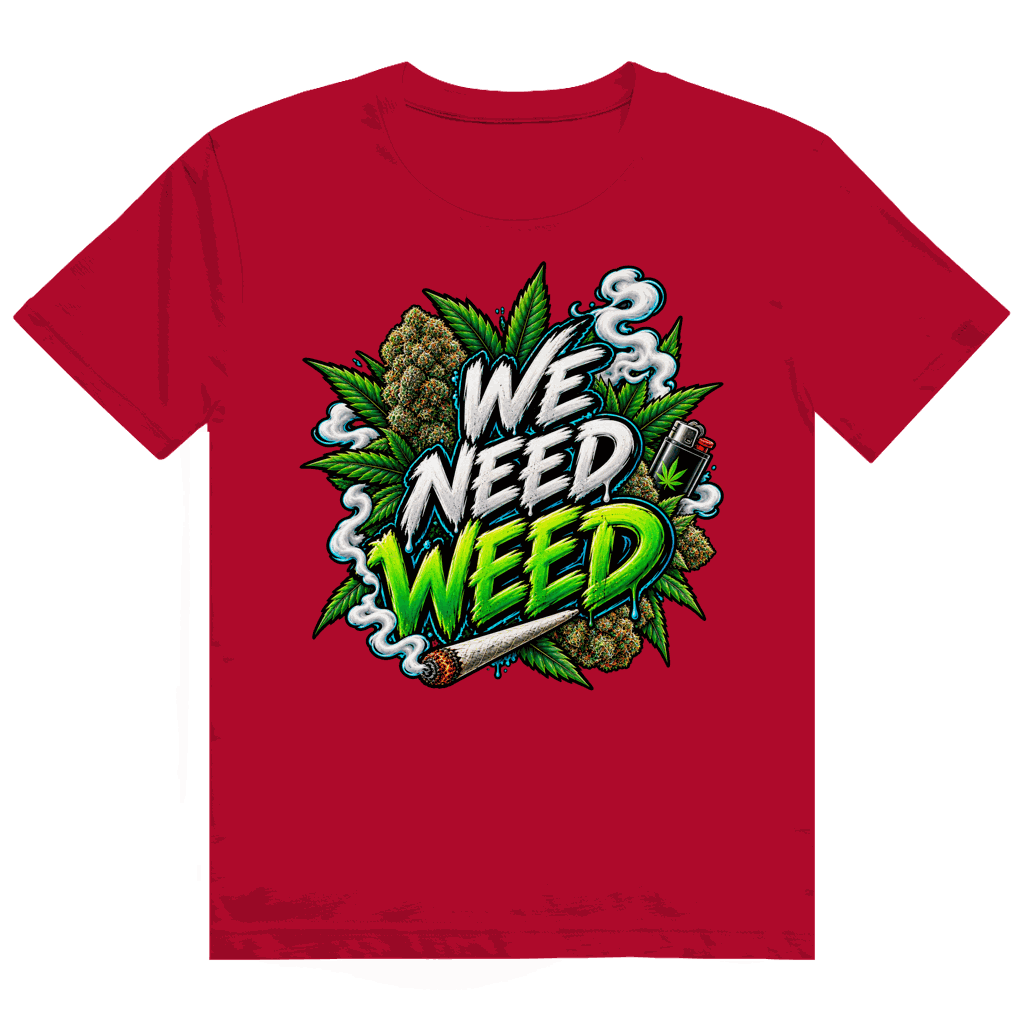 Heavy Cotton T-Shirt - We need Weed | Division420®