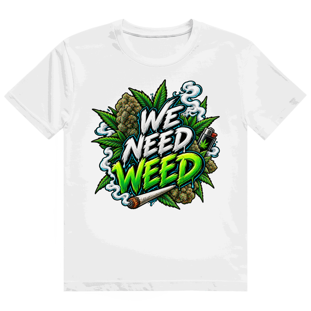 Heavy Cotton T-Shirt - We need Weed | Division420®