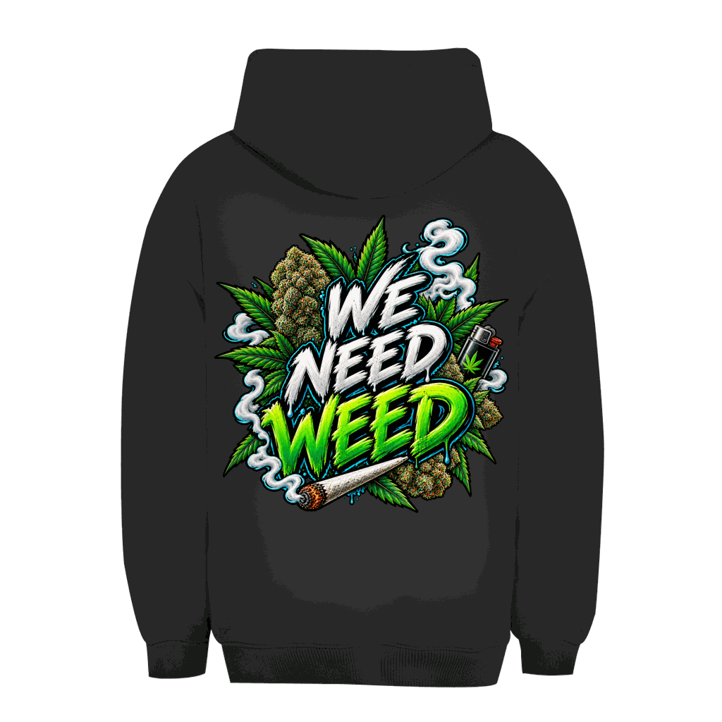 Unisex Oversize Hoodie - We need Weed | Division420®