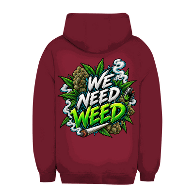 Unisex Oversize Hoodie - We need Weed | Division420®