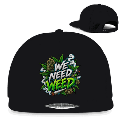 Snapback Rapper Cap - We need Weed | Division420®