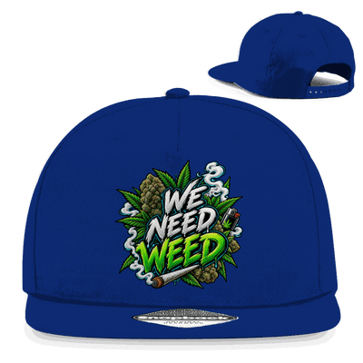Snapback Rapper Cap - We need Weed | Division420®