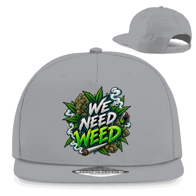 Snapback Rapper Cap - We need Weed | Division420®
