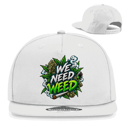Snapback Rapper Cap - We need Weed | Division420®