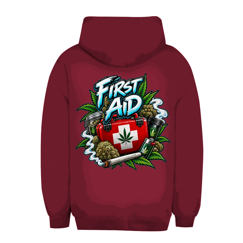 Unisex Oversize Hoodie - First Aid | Division420®