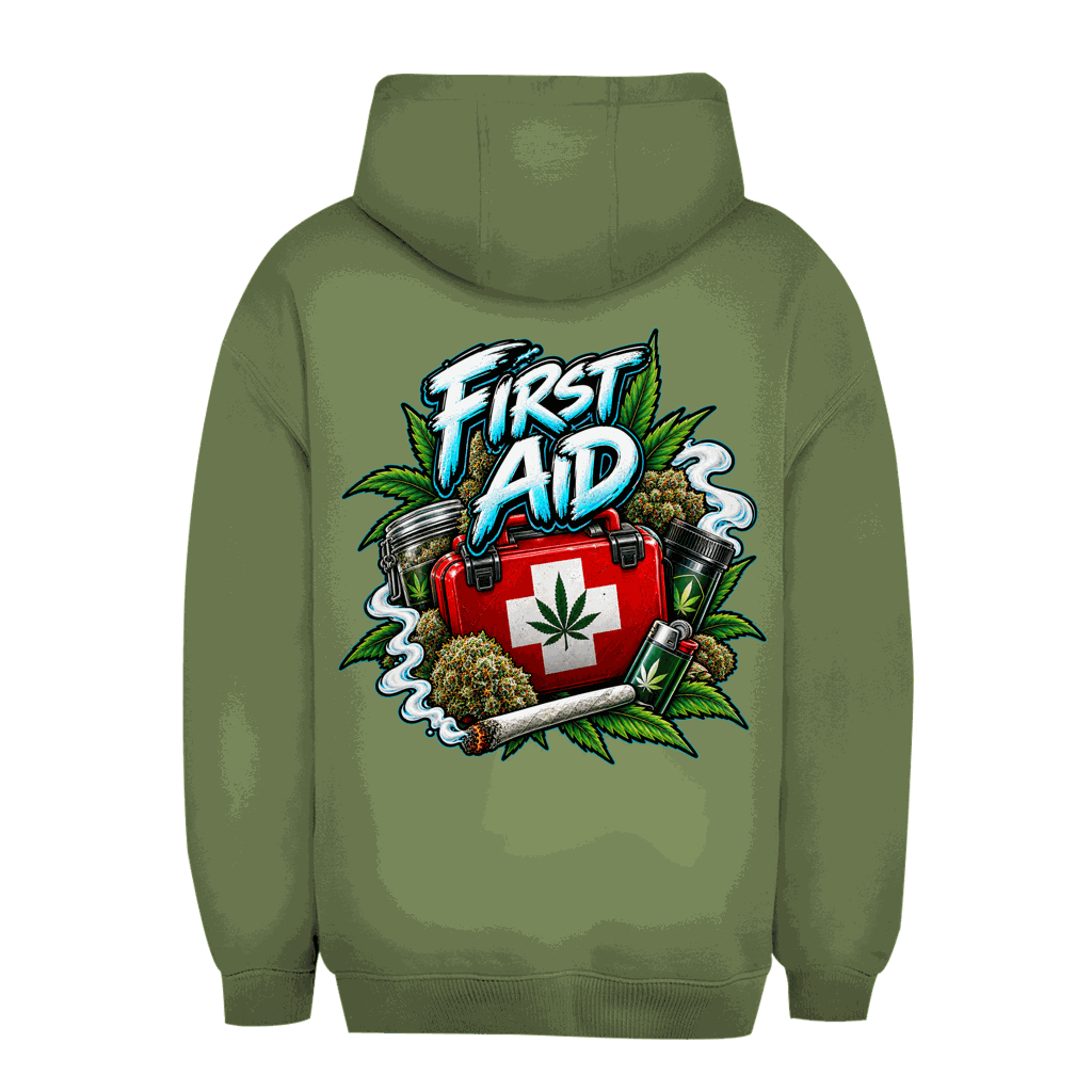 Unisex Oversize Hoodie - First Aid | Division420®