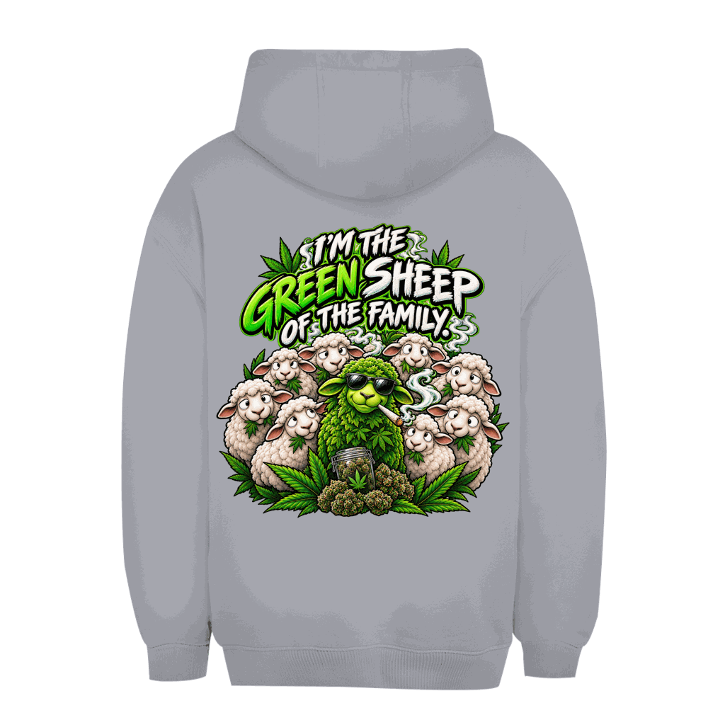 Unisex Oversize Hoodie - Im the green Sheep | Division420®