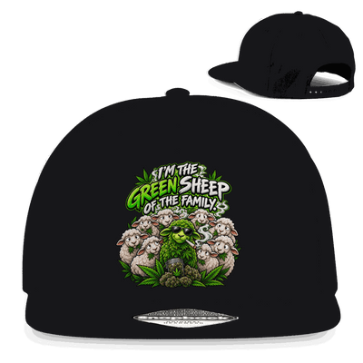 Snapback Rapper Cap - Im the green Sheep | Division420®