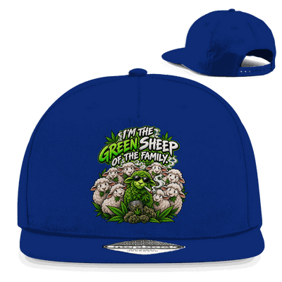 Snapback Rapper Cap - Im the green Sheep | Division420®