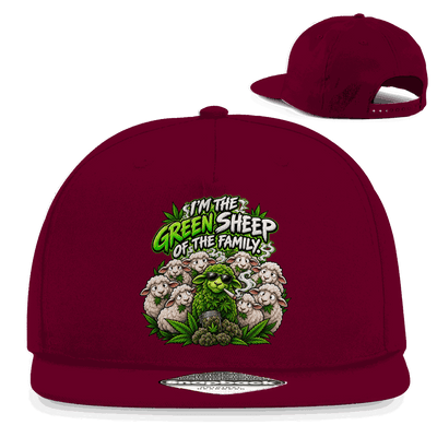Snapback Rapper Cap - Im the green Sheep | Division420®