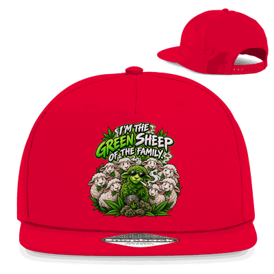 Snapback Rapper Cap - Im the green Sheep | Division420®