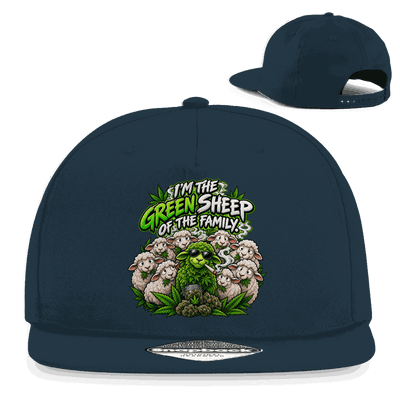 Snapback Rapper Cap - Im the green Sheep | Division420®