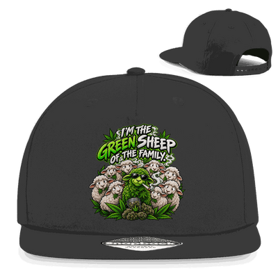 Snapback Rapper Cap - Im the green Sheep | Division420®