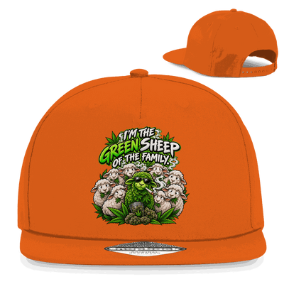Snapback Rapper Cap - Im the green Sheep | Division420®
