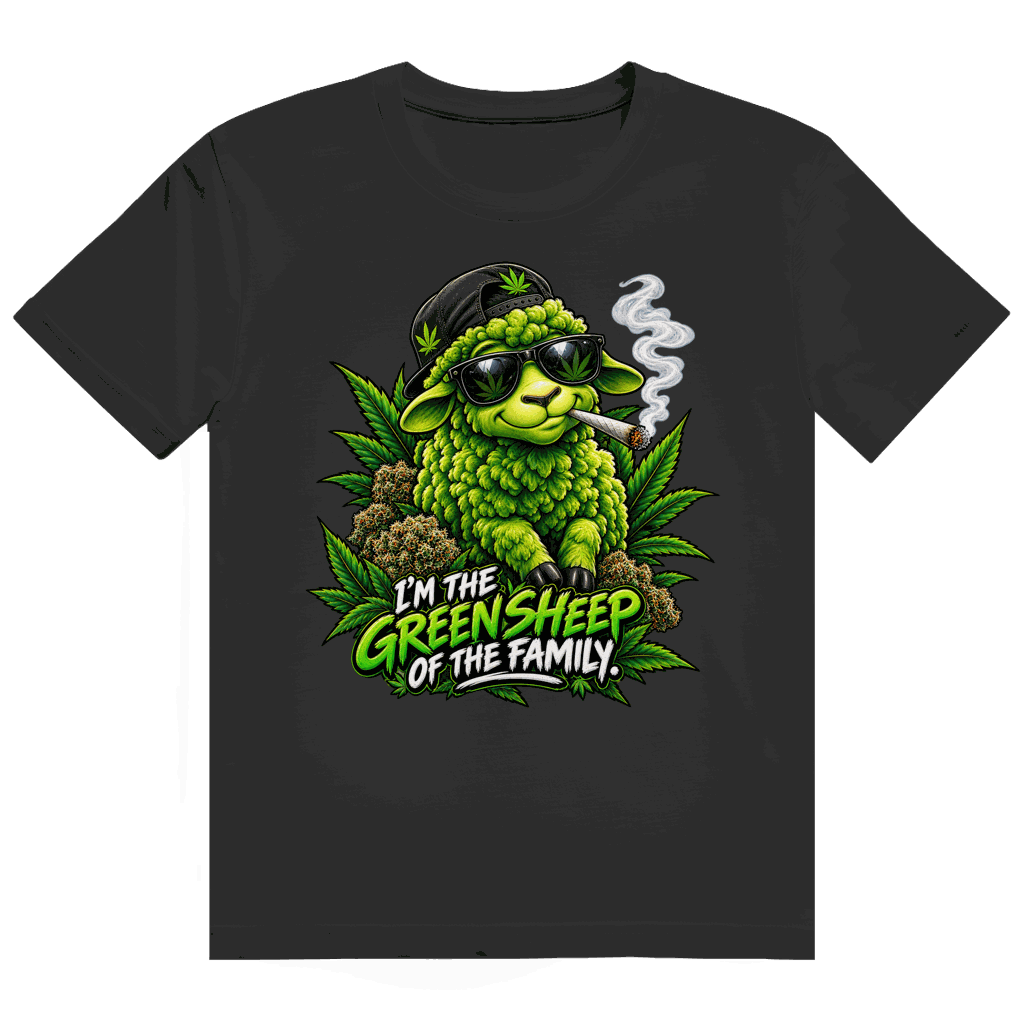 Heavy Cotton T-Shirt - Green Sheep | Division420®