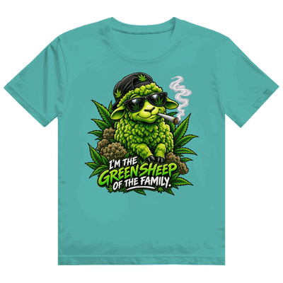 Heavy Cotton T-Shirt - Green Sheep | Division420®
