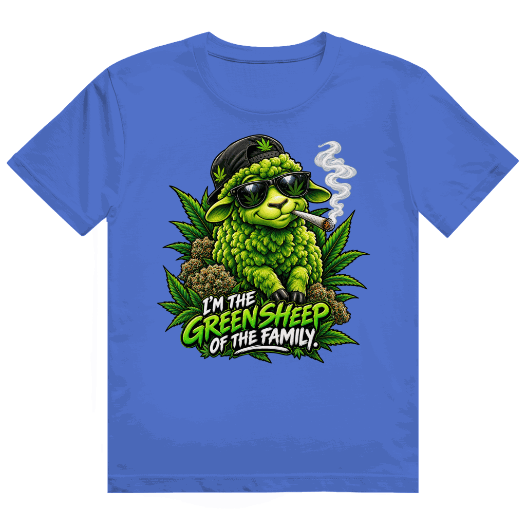 Heavy Cotton T-Shirt - Green Sheep | Division420®