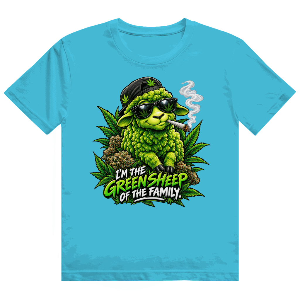 Heavy Cotton T-Shirt - Green Sheep | Division420®