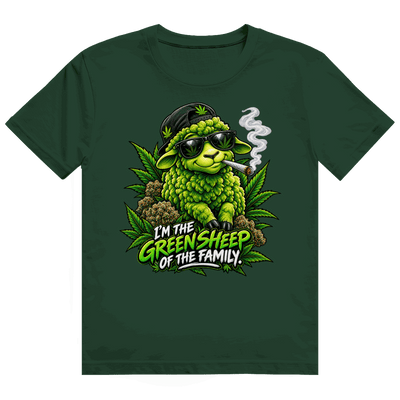 Heavy Cotton T-Shirt - Green Sheep | Division420®